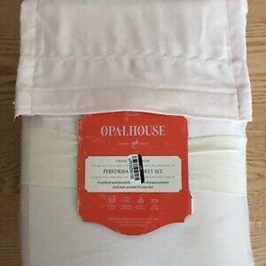Opalhouse Embroidered Hem Full Sheet Set NEW